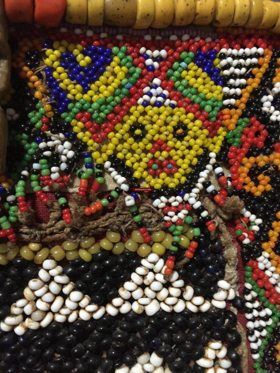 986 Old Beaded Dayak Baby Carrier from Borneo-WOVENSOULS-Antique-Vintage-Textiles-Art-Decor