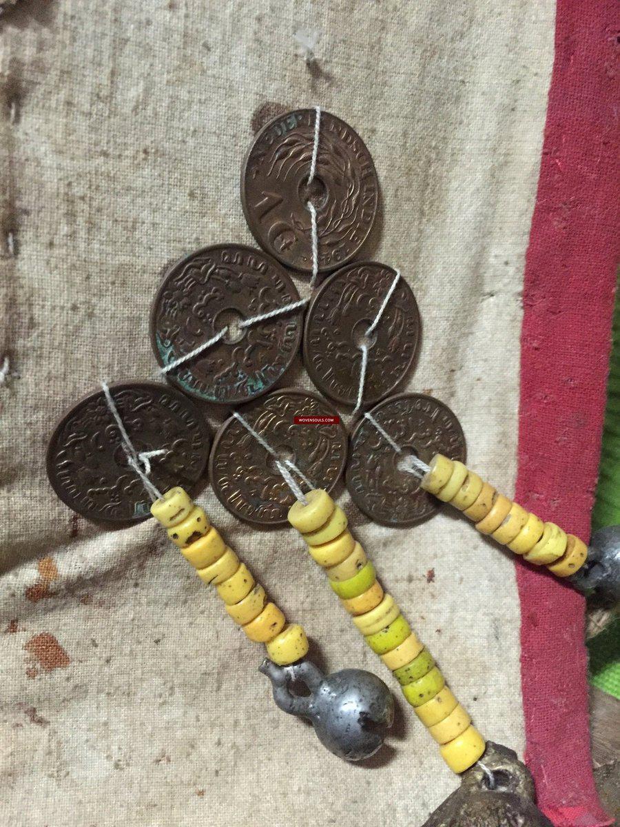 986 Old Beaded Dayak Baby Carrier from Borneo-WOVENSOULS-Antique-Vintage-Textiles-Art-Decor