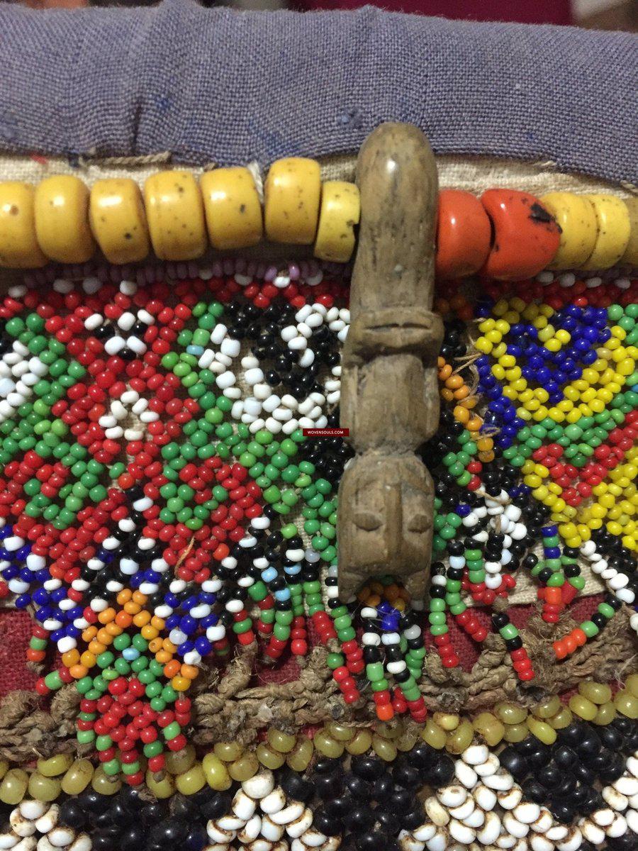 986 Old Beaded Dayak Baby Carrier from Borneo-WOVENSOULS-Antique-Vintage-Textiles-Art-Decor