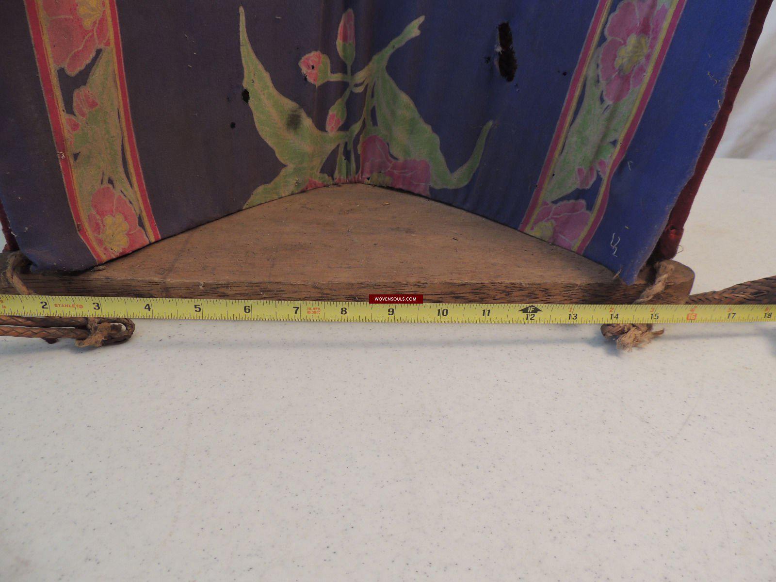 986 Old Beaded Dayak Baby Carrier from Borneo-WOVENSOULS-Antique-Vintage-Textiles-Art-Decor