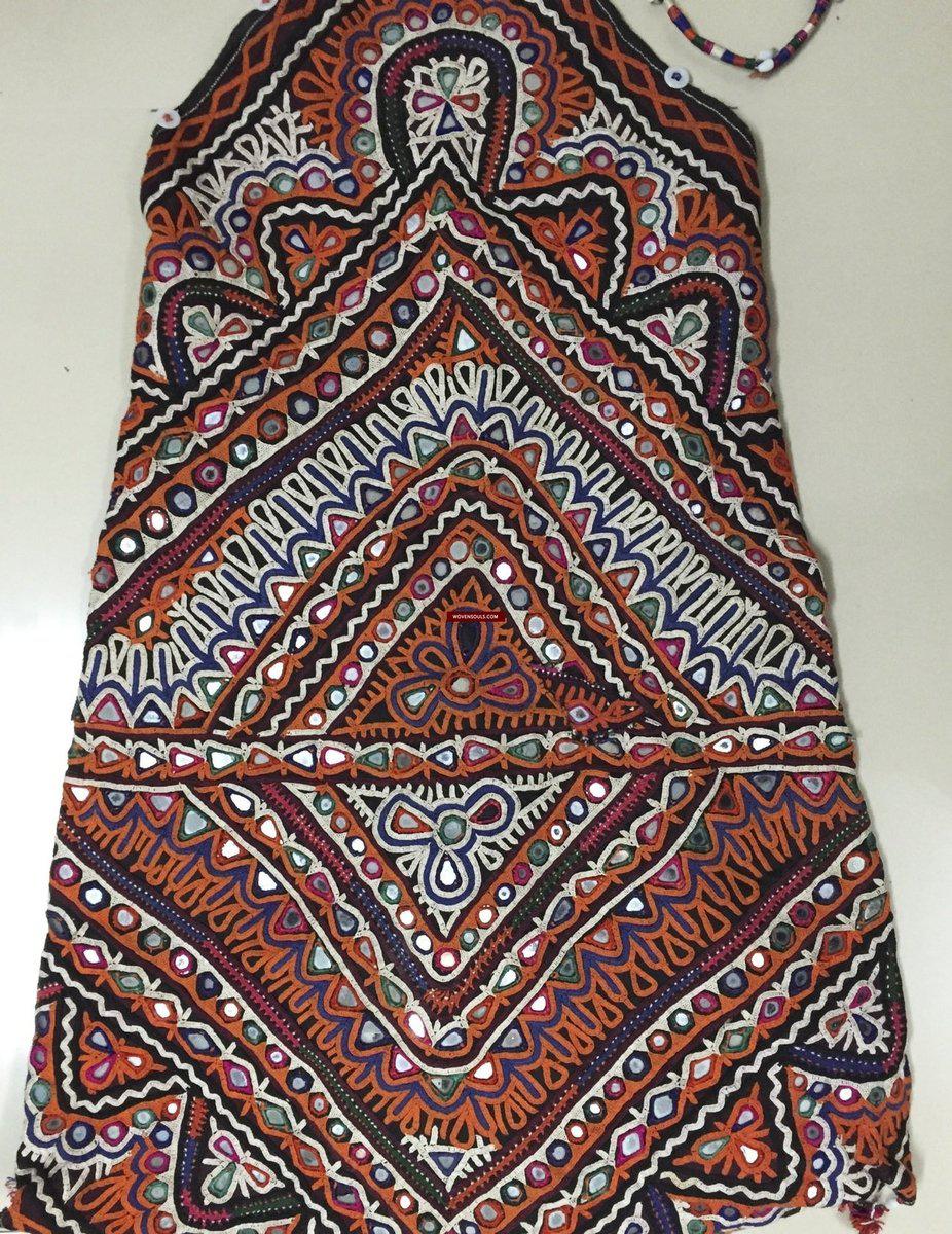988 Vintage Tribal Dowry Bag Embroidery Textile Masterpiece-WOVENSOULS-Antique-Vintage-Textiles-Art-Decor