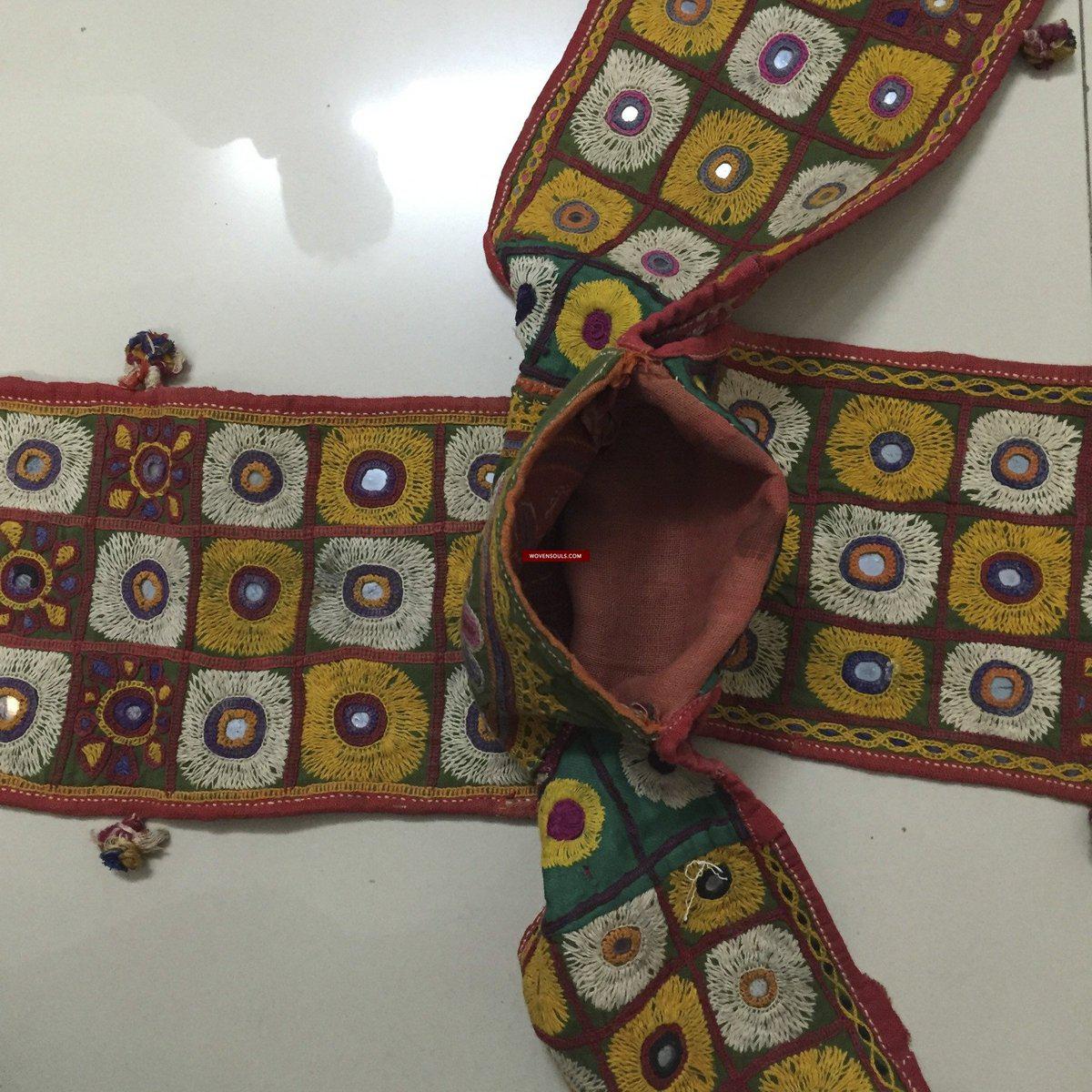 991 Vintage Chopat Game - Vintage Embroidery from Gujarat-WOVENSOULS-Antique-Vintage-Textiles-Art-Decor