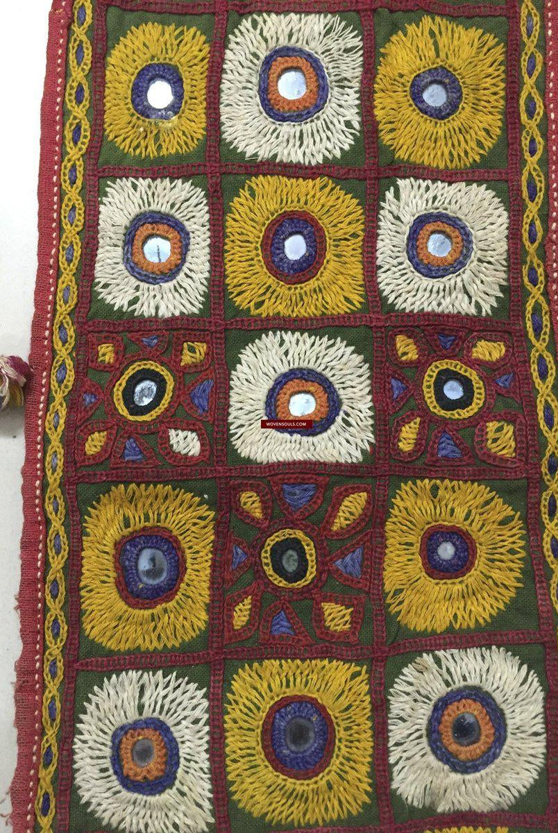 991 Vintage Chopat Game - Vintage Embroidery from Gujarat-WOVENSOULS-Antique-Vintage-Textiles-Art-Decor