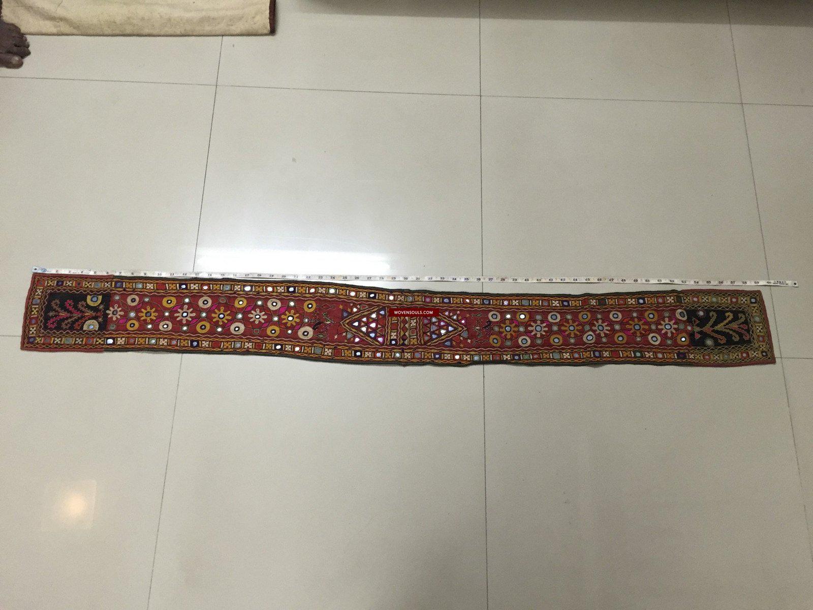 993 SOLD Vintage Groom's Bokani Scarf - Vintage Tribal Textile-WOVENSOULS-Antique-Vintage-Textiles-Art-Decor