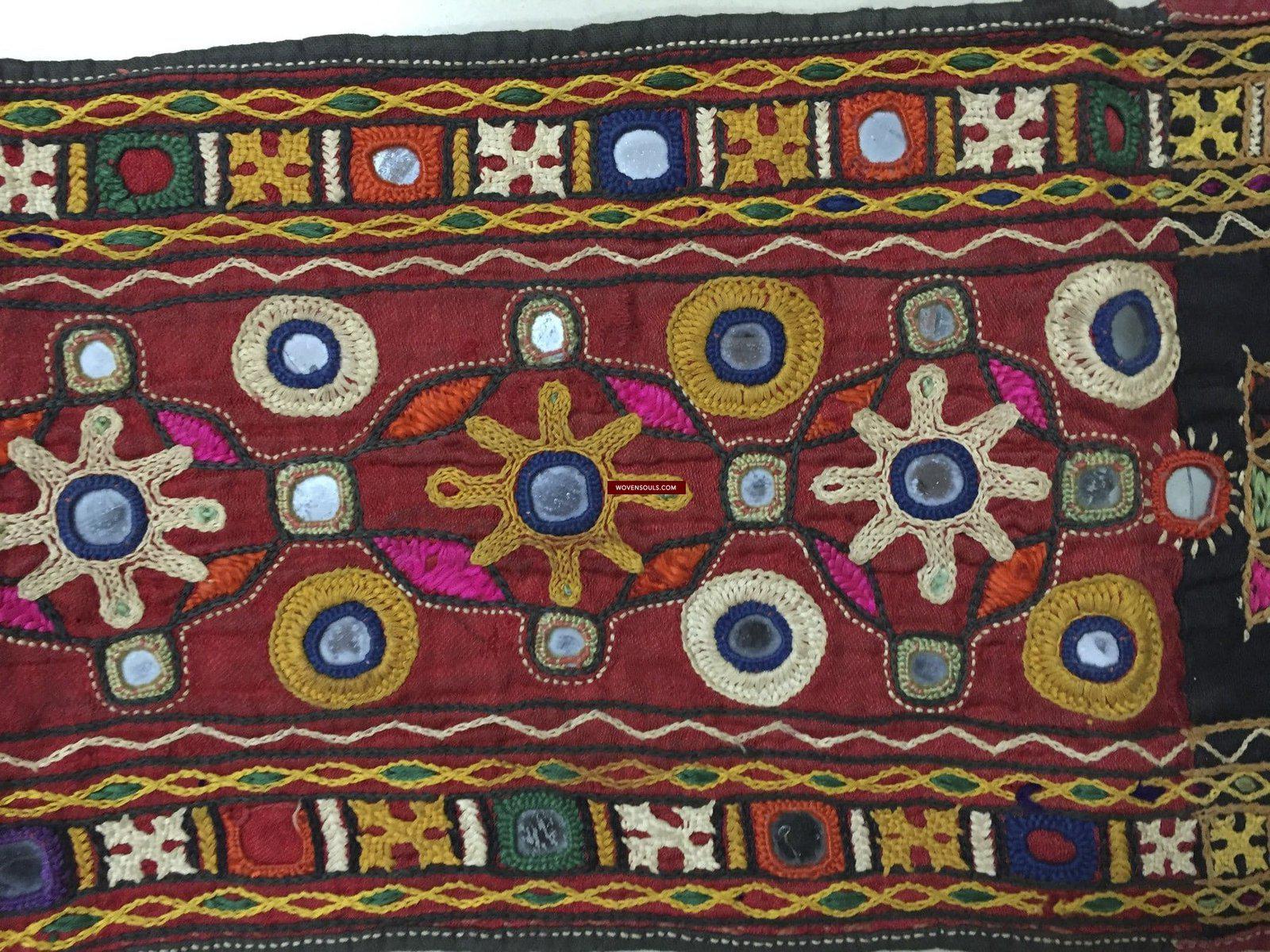 993 SOLD Vintage Groom's Bokani Scarf - Vintage Tribal Textile-WOVENSOULS-Antique-Vintage-Textiles-Art-Decor