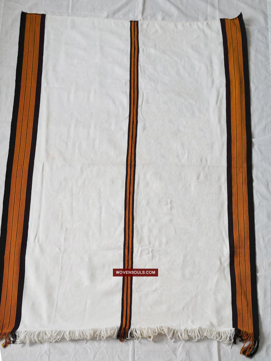 1730 Apatani Handmade Shawl - Arunachal Pradesh-WOVENSOULS Antique Textiles & Art Gallery
