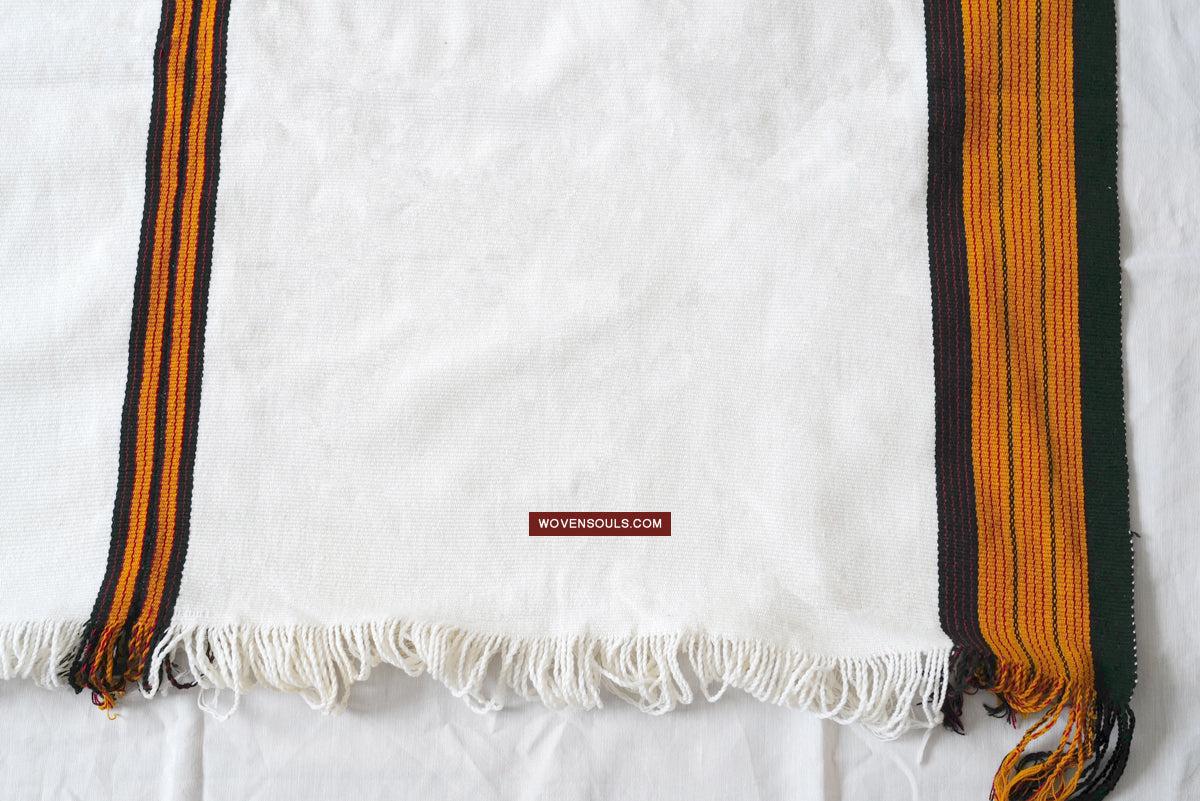 1730 Apatani Handmade Shawl - Arunachal Pradesh-WOVENSOULS Antique Textiles & Art Gallery
