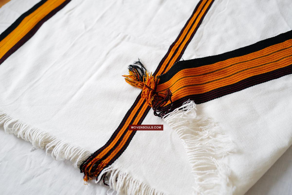 1730 Apatani Handmade Shawl - Arunachal Pradesh-WOVENSOULS Antique Textiles & Art Gallery