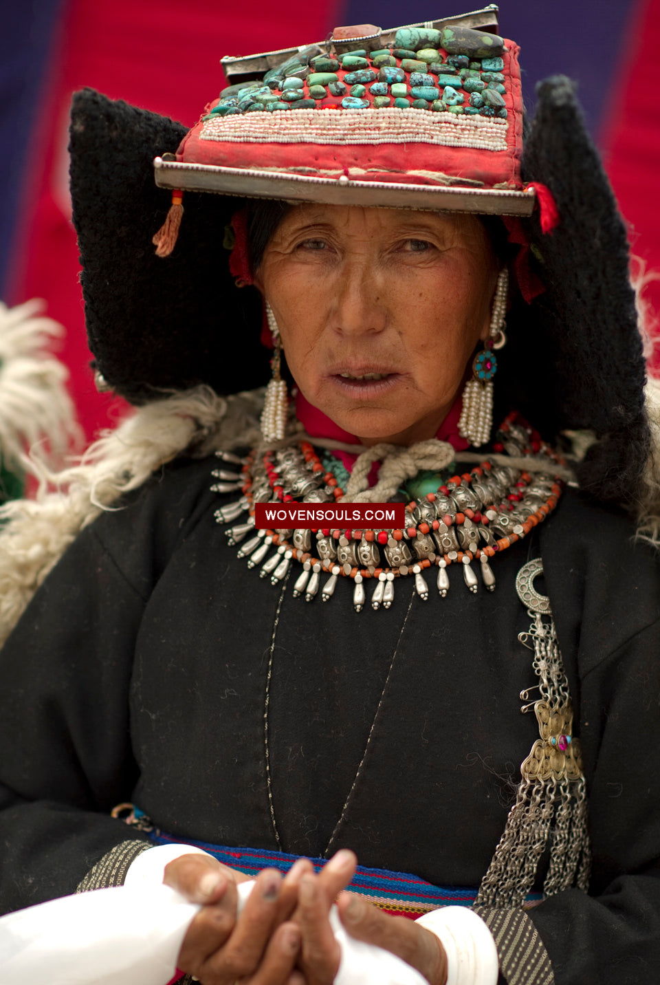 Portraits from Ladakh-WOVENSOULS Antique Textiles & Art Gallery