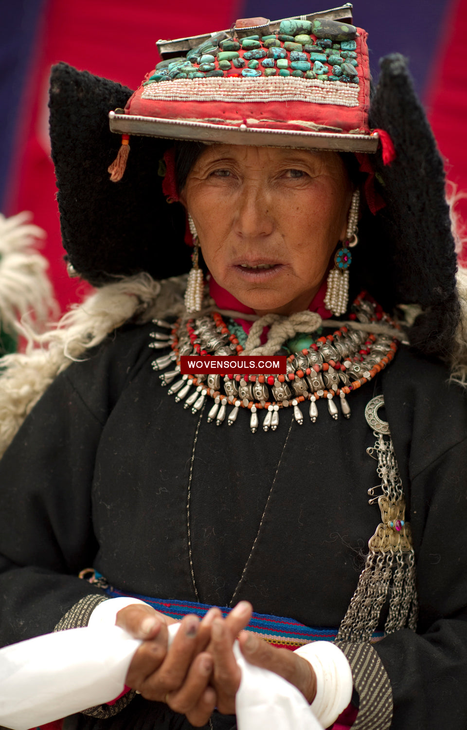 Portraits from Ladakh-WOVENSOULS Antique Textiles & Art Gallery