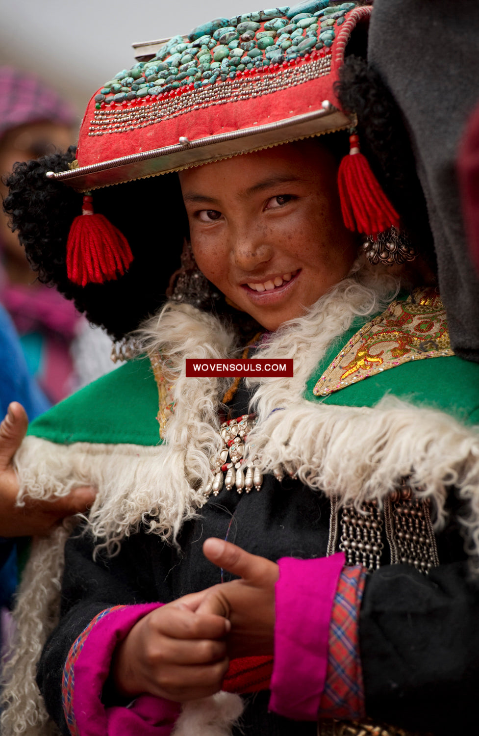 Portraits from Ladakh-WOVENSOULS Antique Textiles & Art Gallery
