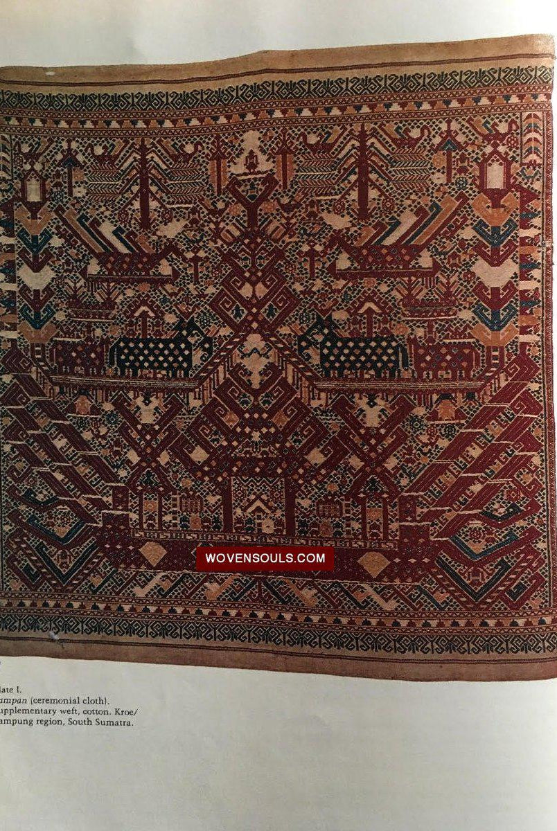 1590 Antique Kalianda Tampan Ship Cloth Sumatra textile-WOVENSOULS-Antique-Vintage-Textiles-Art-Decor