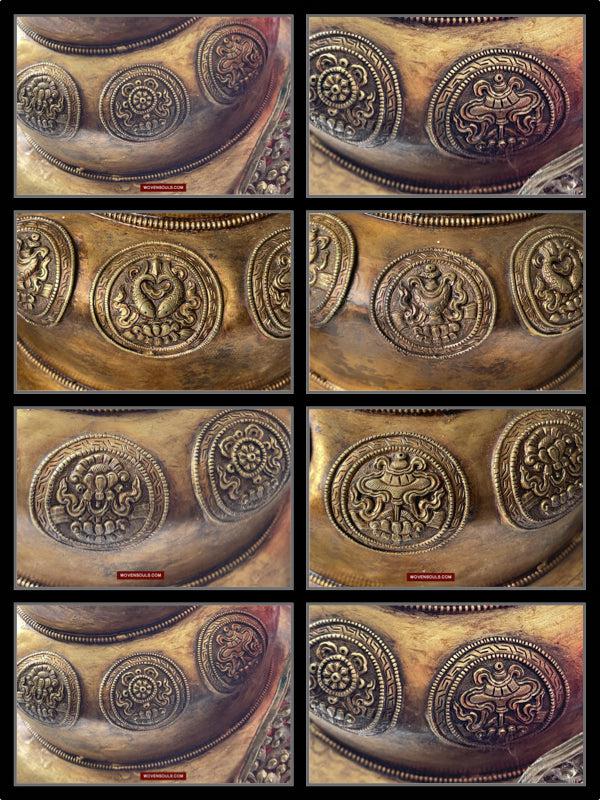 1620 Antique Buddhist Ceremonial Crown for Lama / Priest-WOVENSOULS Antique Textiles & Art Gallery