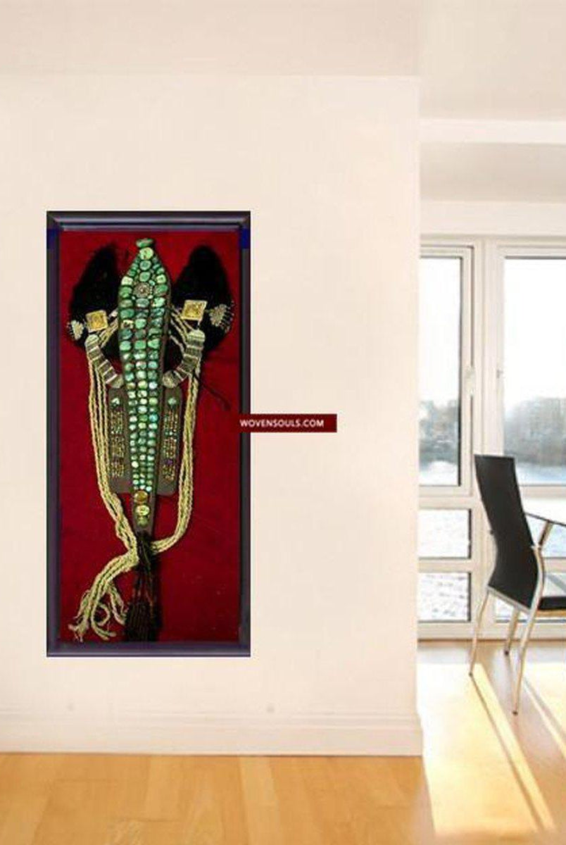 Illustrative Example #8 Antique Folk Art as Interior Decor-WOVENSOULS-Antique-Vintage-Textiles-Art-Decor