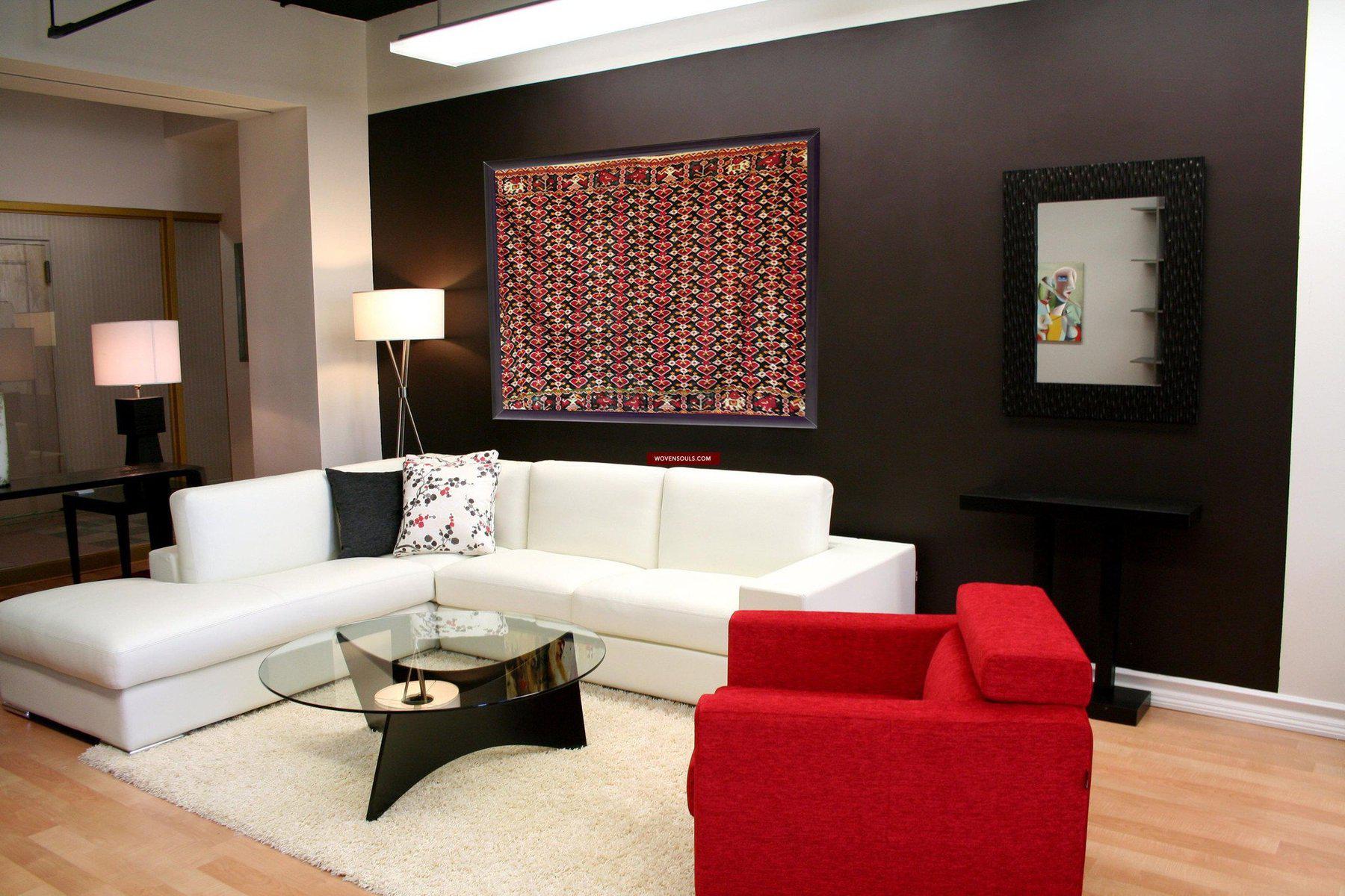 Illustrative Example Antique Textiles - Interior Decor Wall Art-WOVENSOULS-Antique-Vintage-Textiles-Art-Decor