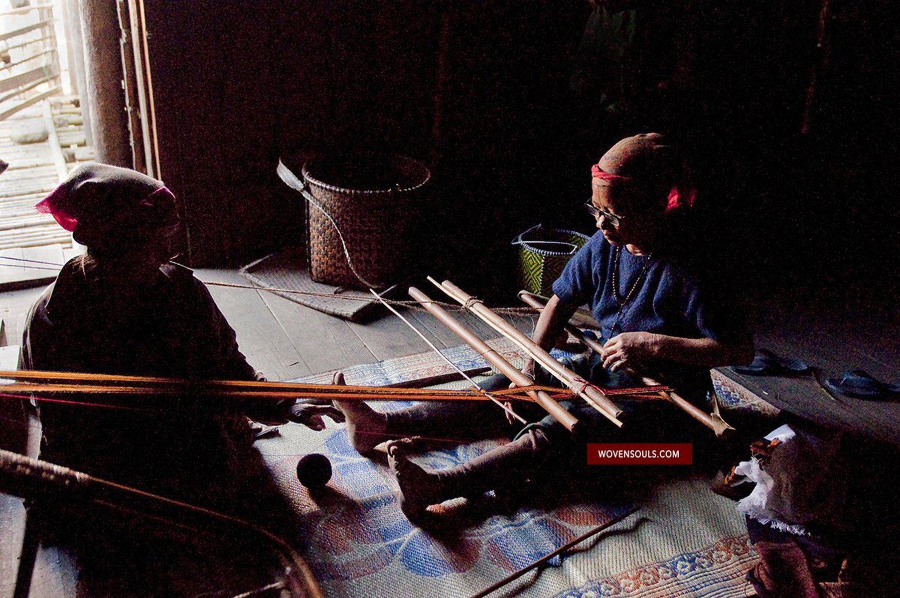 Portraits - Apatani Tribe Arunachal Pradesh-WOVENSOULS-Antique-Vintage-Textiles-Art-Decor