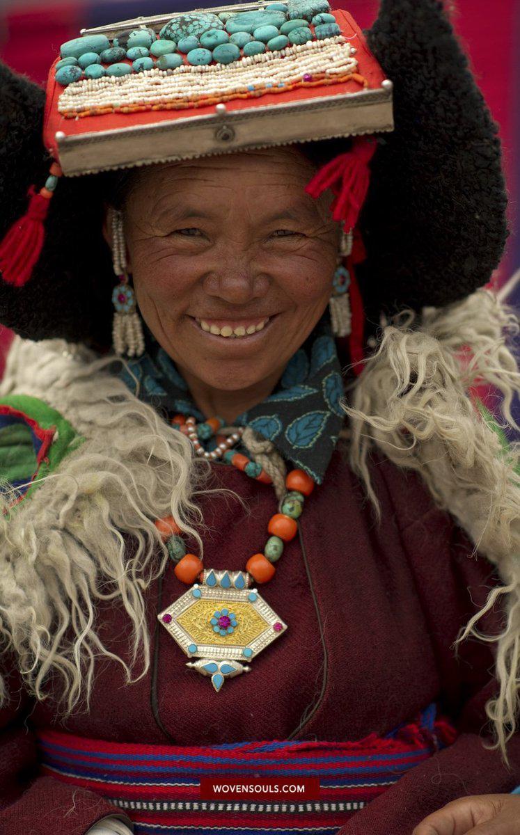 Portraits from Ladakh-WOVENSOULS-Antique-Vintage-Textiles-Art-Decor