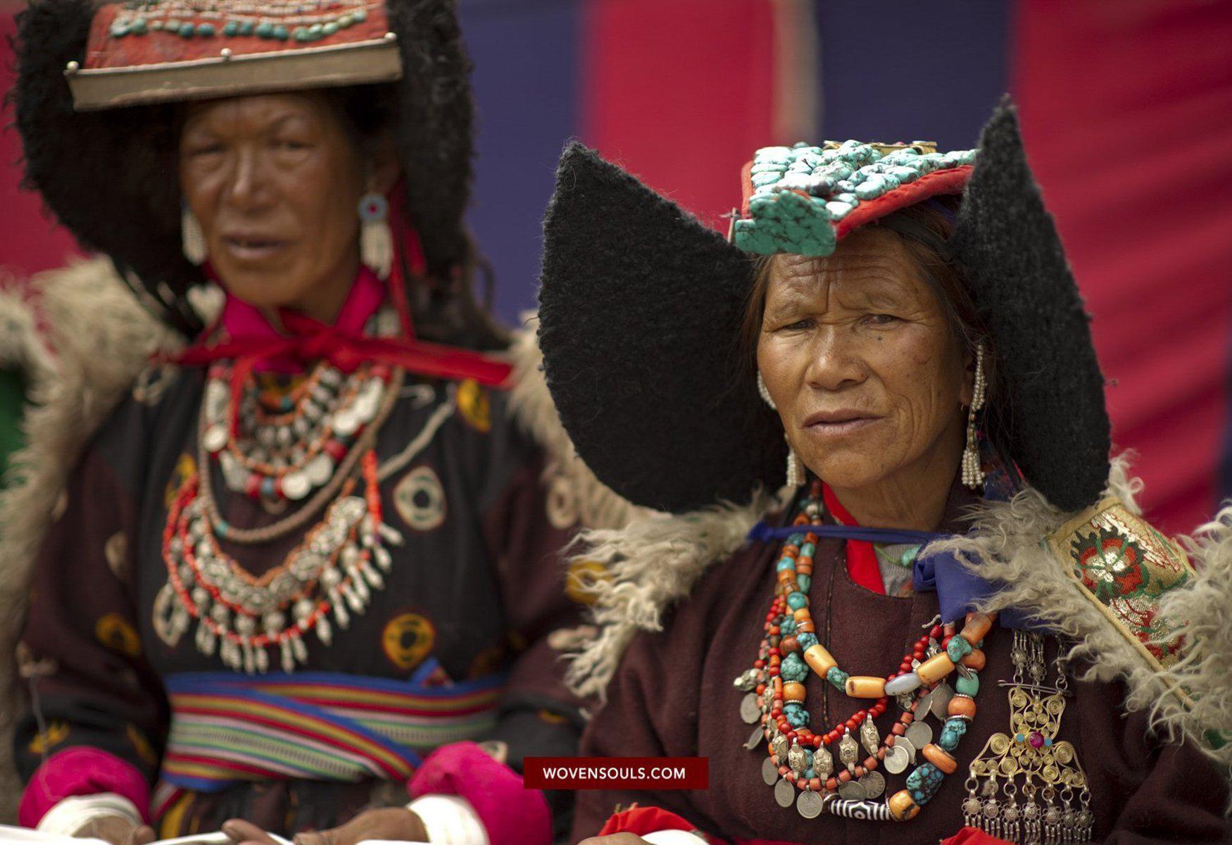 Portraits from Ladakh-WOVENSOULS-Antique-Vintage-Textiles-Art-Decor