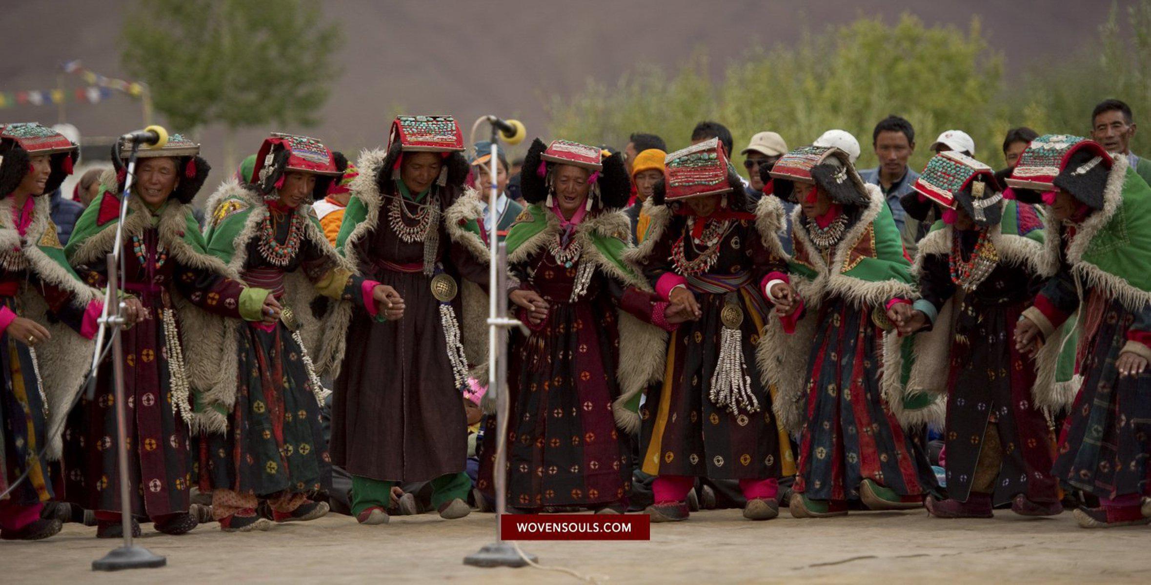 Portraits from Ladakh-WOVENSOULS-Antique-Vintage-Textiles-Art-Decor
