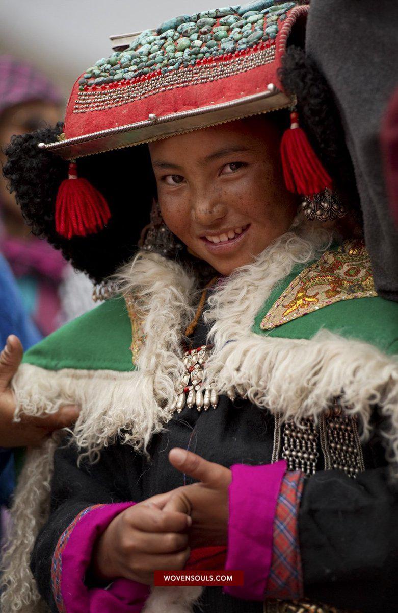 Portraits from Ladakh-WOVENSOULS-Antique-Vintage-Textiles-Art-Decor