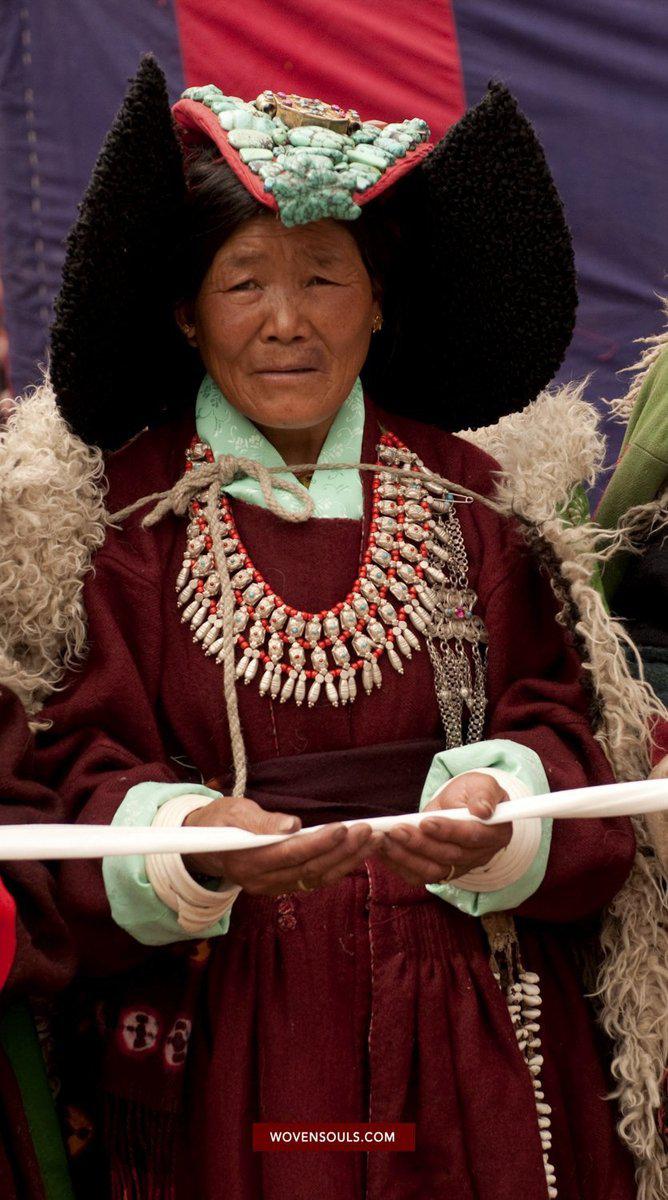 Portraits from Ladakh-WOVENSOULS-Antique-Vintage-Textiles-Art-Decor