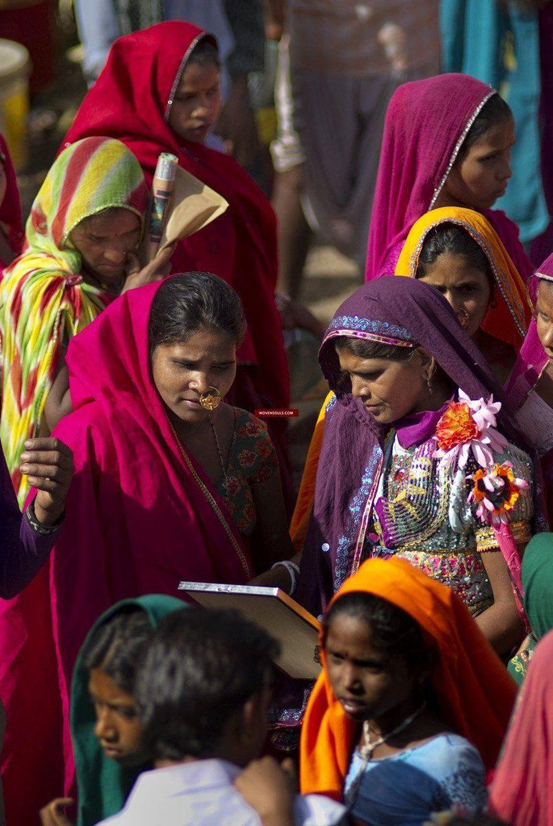 Portraits from Rajasthan - Garasia Tribe-WOVENSOULS-Antique-Vintage-Textiles-Art-Decor