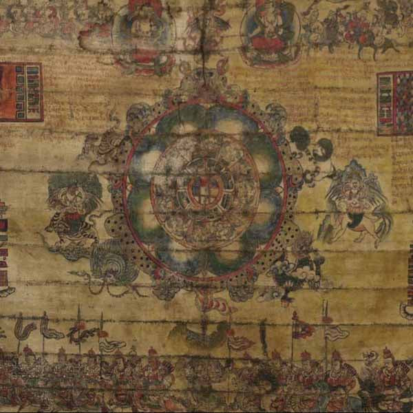 Wovensouls Antique Asian Manuscripts Scrolls
