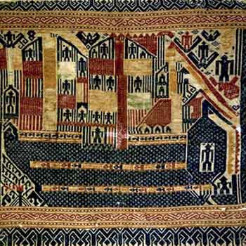 Textiles de sumatra antique