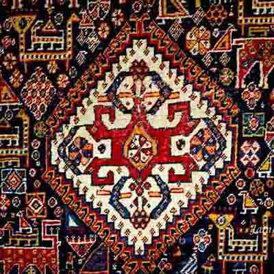 Antique Qashqai Rugs-WOVENSOULS Antique Textiles Decorative Art