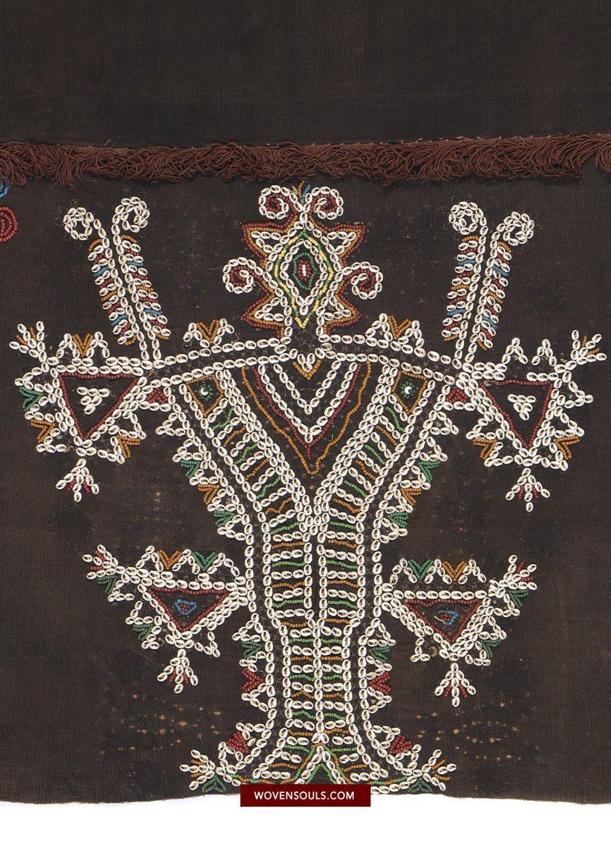 Antique Art with Shells-WOVENSOULS Antique Textiles Decorative Art