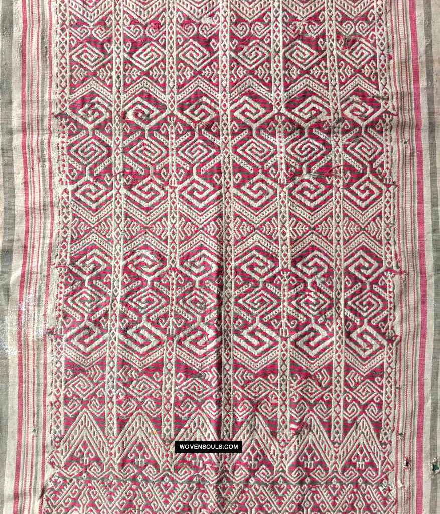 1810 Antique Dayak Pua Pilih Kantuk Textile Borneo-WOVENSOULS Antique Textiles &amp; Art Gallery