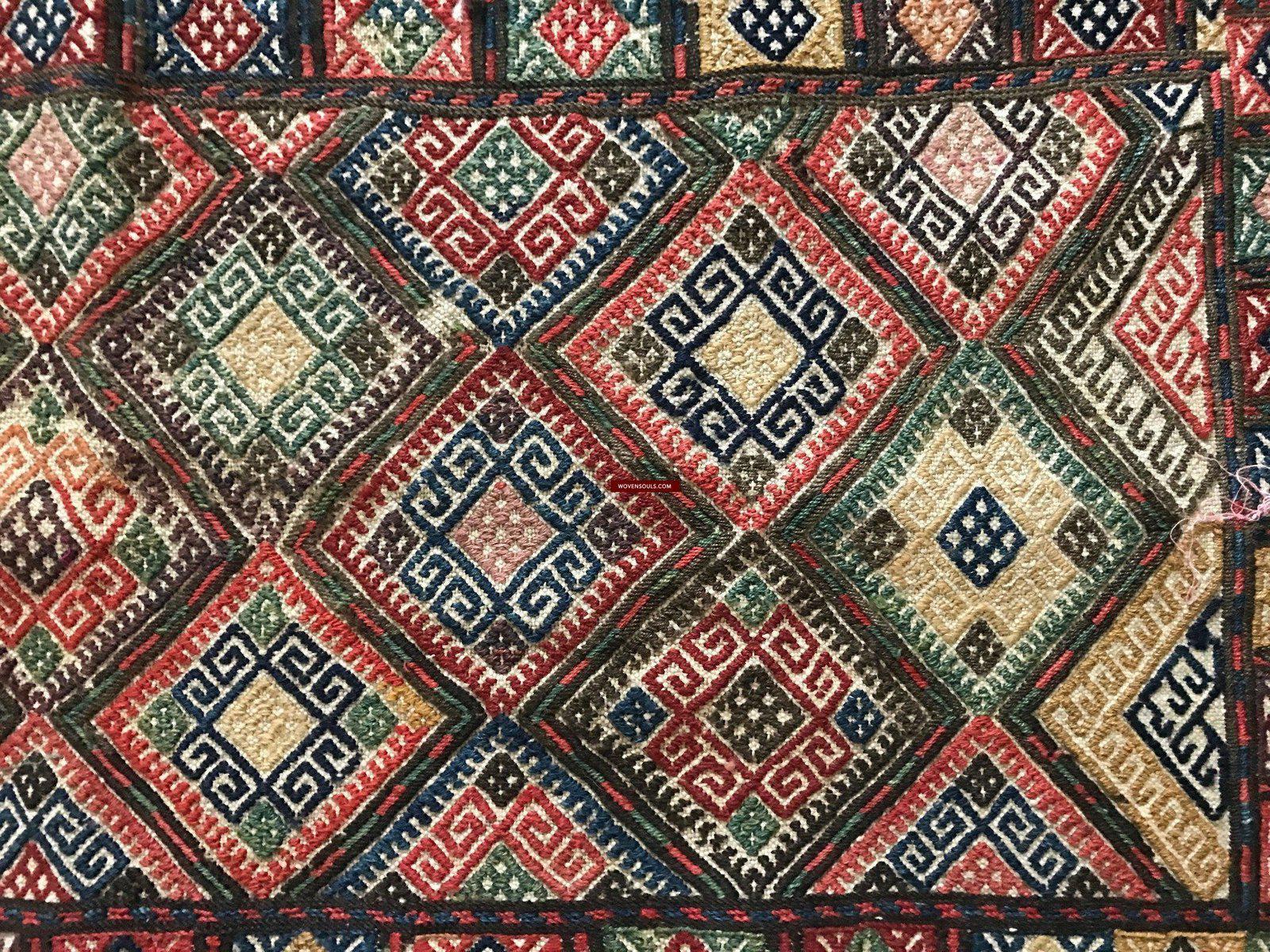 105 SOLD Antique Uzbek Bagface-WOVENSOULS-Antique-Vintage-Textiles-Art-Decor