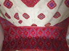 1065 Stunning Antique Weddding Shawl Textile with Embroidery from Swat Valley-WOVENSOULS-Antique-Vintage-Textiles-Art-Decor