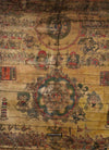 1099 Antique Tibetan Astrological Calendar Painting