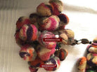 113 SOLD Rare Vintage Beaded Camel Wool Tassels-WOVENSOULS-Antique-Vintage-Textiles-Art-Decor