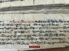 1139 Antique Tibetan Buddhist Manuscript with Covers-WOVENSOULS-Antique-Vintage-Textiles-Art-Decor