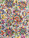 1170 Textile vintage pour le panneau de broderie de décoration Gujarat