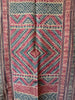 1229 châle tissé du textile bhoutan antique