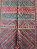 1229 châle tissé du textile bhoutan antique