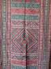 1229 châle tissé du textile bhoutan antique