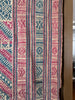 1229 châle tissé du textile bhoutan antique