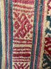 1229 châle tissé du textile bhoutan antique