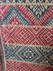 1229 châle tissé du textile bhoutan antique