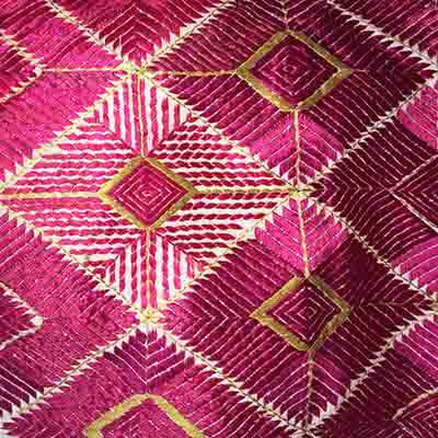 689 Large Sling Bag made of Antique Indian Textile - Antique Art -  WOVENSOULS Antique Textiles & Art Gallery
