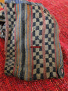 126 Antique Tibetan Nomadic Trifurcated Pouch with Unique Weave-WOVENSOULS-Antique-Vintage-Textiles-Art-Decor