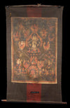 1314 - antiker tibetischer Thangka