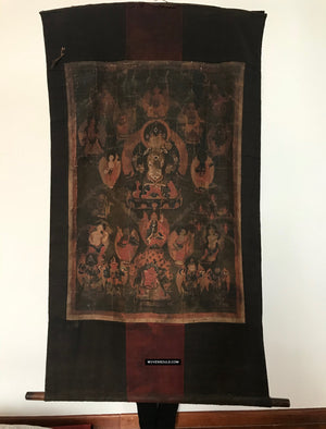 1314 - antiker tibetischer Thangka