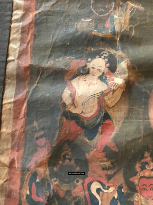 1314 - Antique Tibetan Thangka