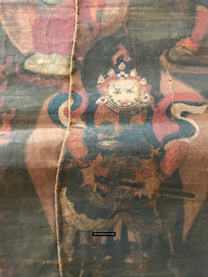 1314 - antiker tibetischer Thangka