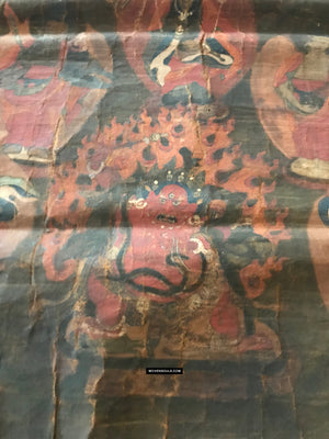 1314 - Antique Tibetan Thangka